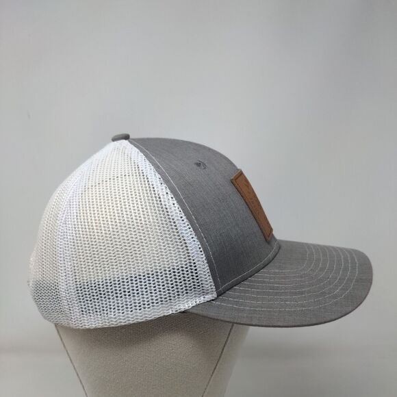 There's Amazing Inside Florida Citrus Snapback Trucker Hat Gray One Size - Picture 4 of 6